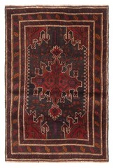 Traditional Vintage Hand-Knotted Area Rug 3’1″ x 4’7″ Oriental Wool Carpet