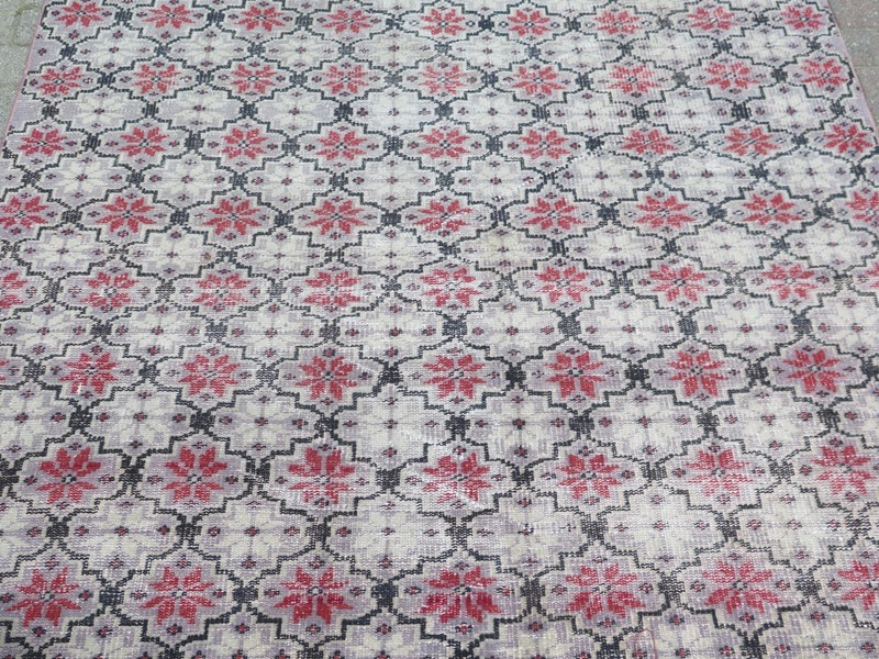 Vintage Anatolia Carpet, Modern Rug, Floor Carpet, Handmade Large Rug 62"X101" gallery