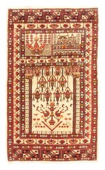 Traditional Vintage Hand-Knotted Area Rug 2’8″ x 4’5″ Oriental Wool Carpet