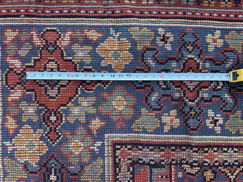 14X18 Antique English Donegal Rug Fine Arts & Crafts Geometric 422x 554cm C.1910 gallery