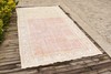 Turkish Rug 5x10 Handwoven Oushak Rug 175x310cm Natural Wool Carpet Pink Rug gallery