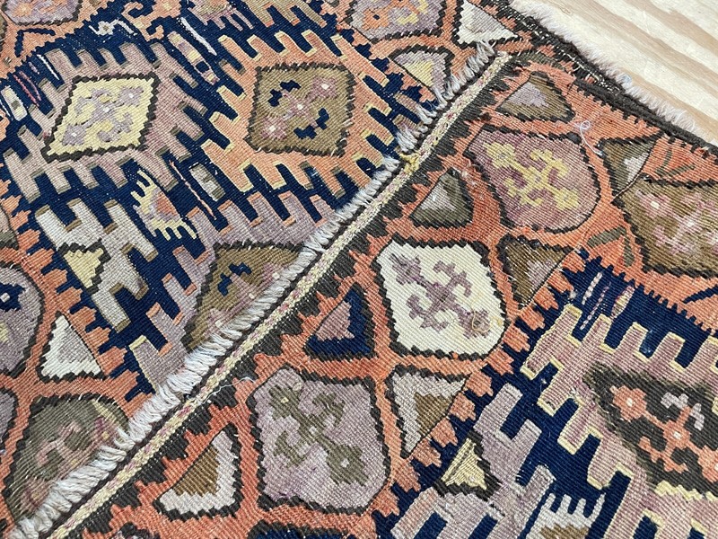Antique Shahsavan Kilim/Rug, c-1900's, 23" x 44" #15802 gallery