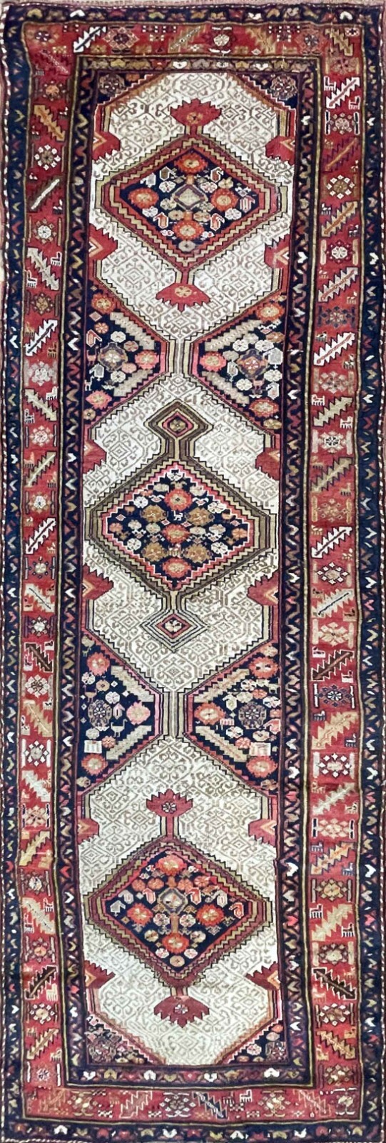 Antique Serab/Serapi Runner, Camel Color, c-1880 4'1" x 13'8" #861 gallery