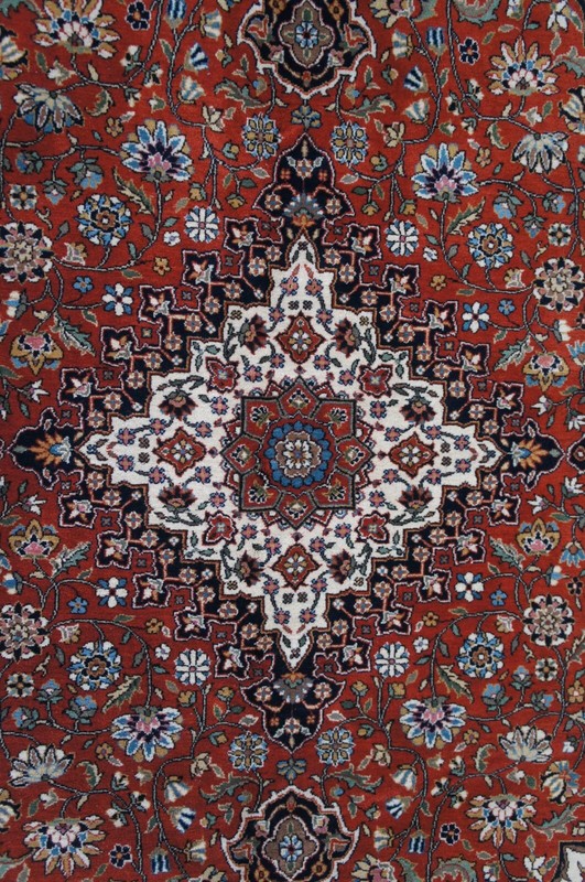 Vintage Oriental Tribal Floral All Over Medallion Wool Area Rug Carpet 7' x 10' gallery