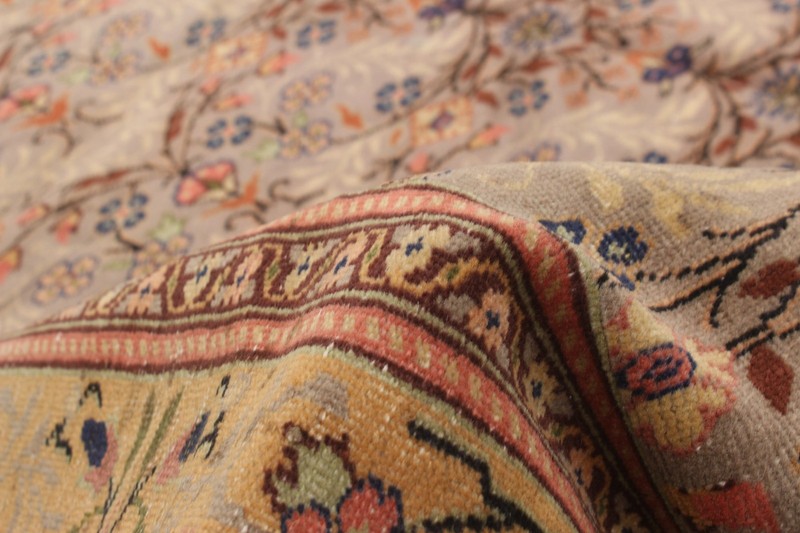 Vintage Hand-Knotted Area Rug 5'11" x 9'2" Traditional Oriental Wool Carpet gallery