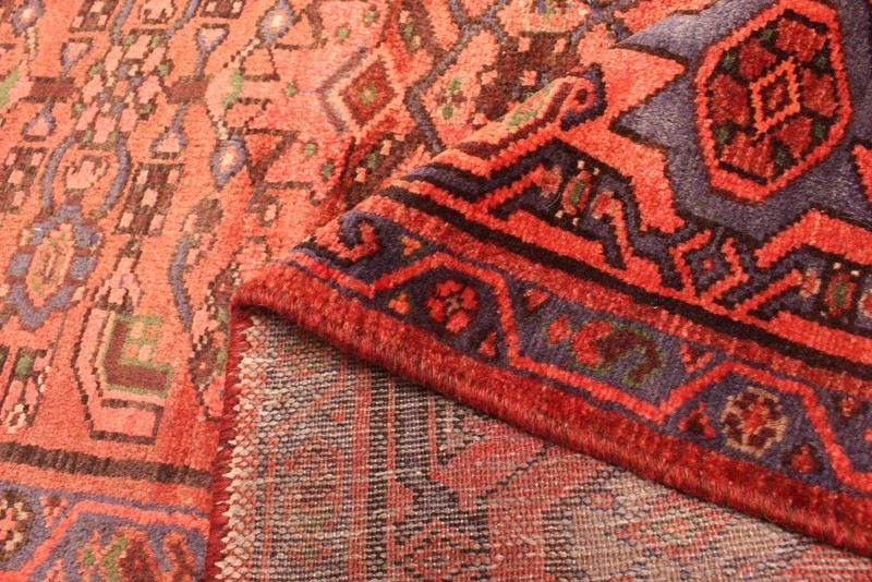 Vintage 4'3" x 7'0" Traditional Hand Knotted Vegetable Dye Wool Area Rug gallery