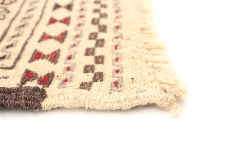 Vintage Hand Woven Area Rug 4'3" x 5'8" Traditional Wool Oriental Carpet gallery
