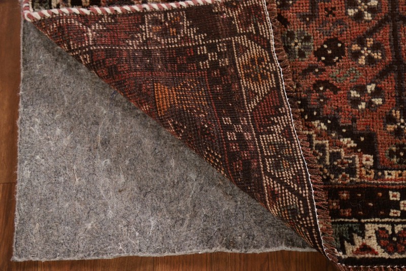 Antique Handmade Traditional Rug 4x7 Ft Vegetable Dye Tribal Red Wool Carpet gallery