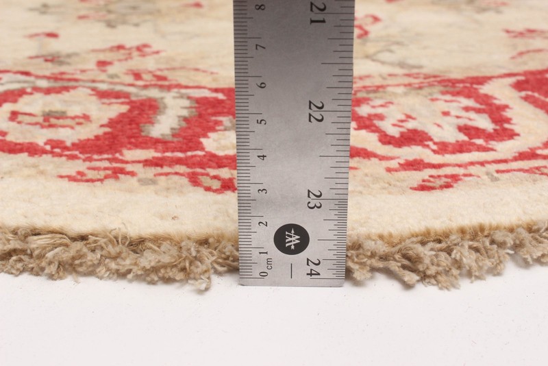 Vintage Hand-Knotted Area Rug 3'1" x 3'2" Traditional Oriental Wool Carpet gallery