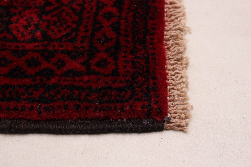 Vintage Traditional Hand-Knotted Area Rug 3'9" x 6'2" Oriental Wool Carpet gallery