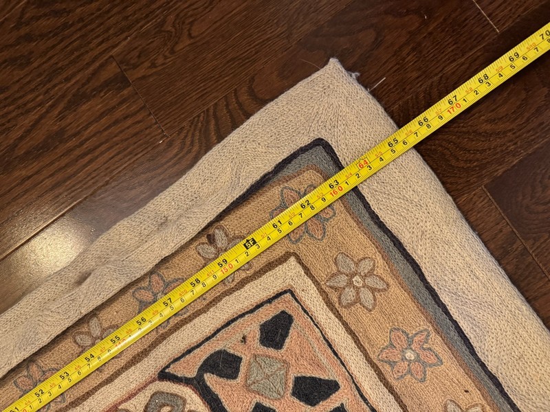 Hand tufted Vintage Rug | 5.5ft by 8ft gallery
