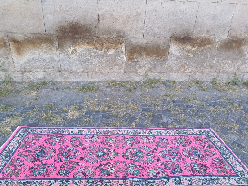 3x7 Sarouk Persian Patterned runner rug 2.56 x 7.22 ft Vintage rug 78 x 220 cm gallery