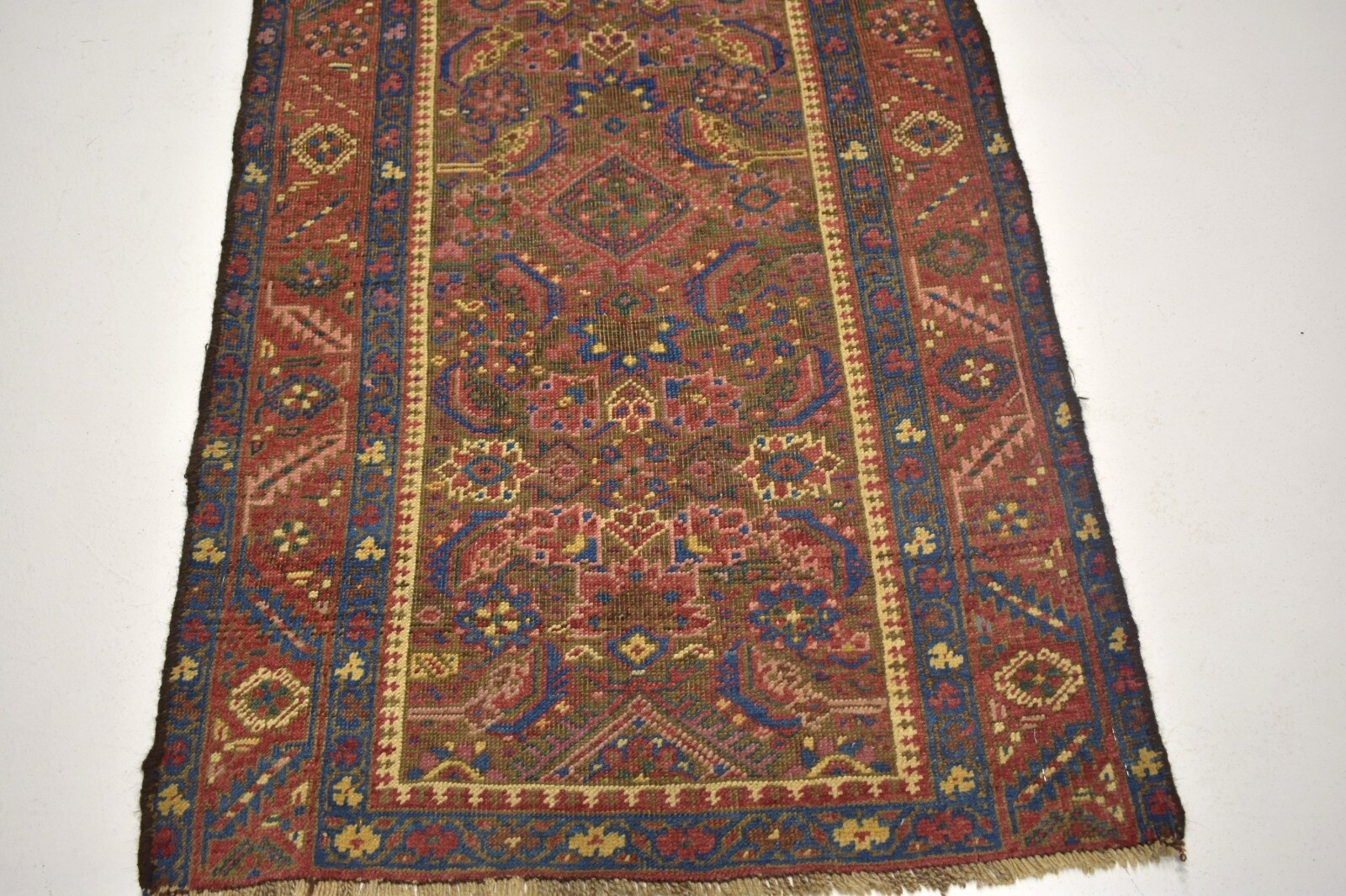 Antique (1945-1950) Malayer runner. Size 2’7” x 10’3” (315 x 80 cm)- AA04 gallery