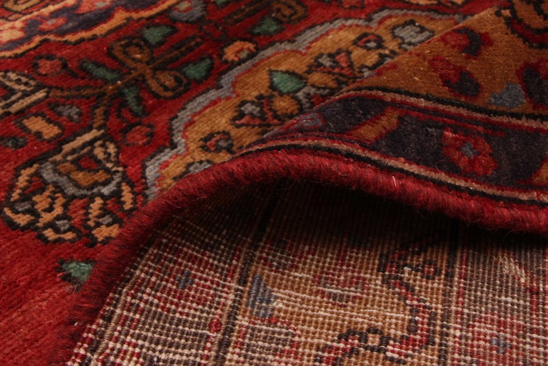 Vintage Hand-knotted Runner Rug 3'3" x 13'8" Traditional Oriental Wool Carpet gallery