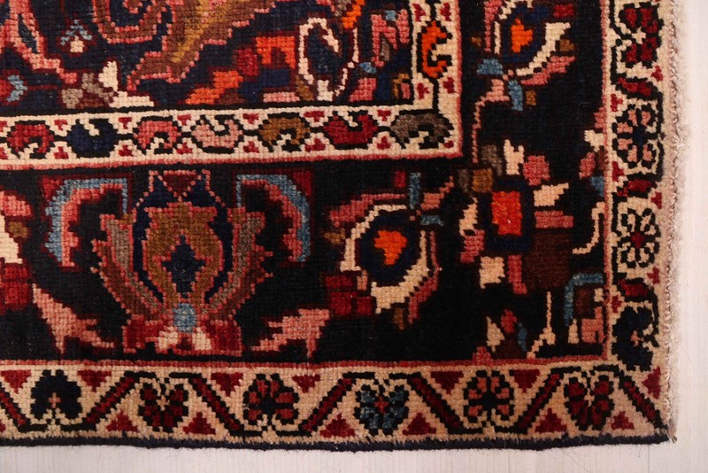 Traditional Vintage Hand-Knotted Area Rug 4'11" x 8'4" Oriental Wool Carpet gallery