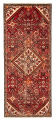 Vintage Hand-knotted Runner Rug 2’6″ x 6’2″ Traditional Oriental Wool Carpet