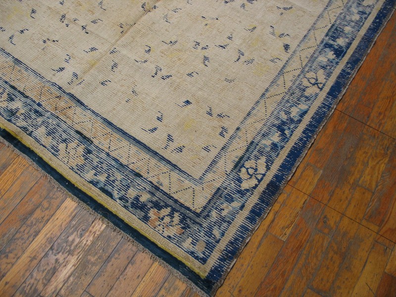 5X7 Antique Chinese Ningxia Wool Area Rug 1750 gallery