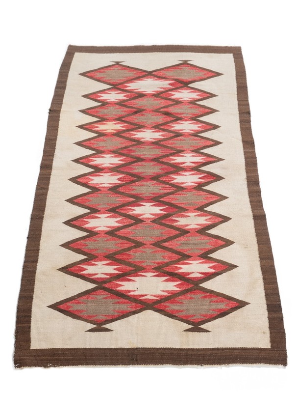 Vintage Navajo Rug 3'5 X 6'10 E21572 gallery