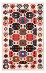 Vintage Hand Woven Area Rug 5’2″ x 8’0″ Traditional Wool Oriental Carpet