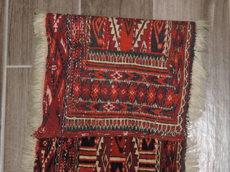 14" x 44" Antique Yomud Wool BagFace gallery