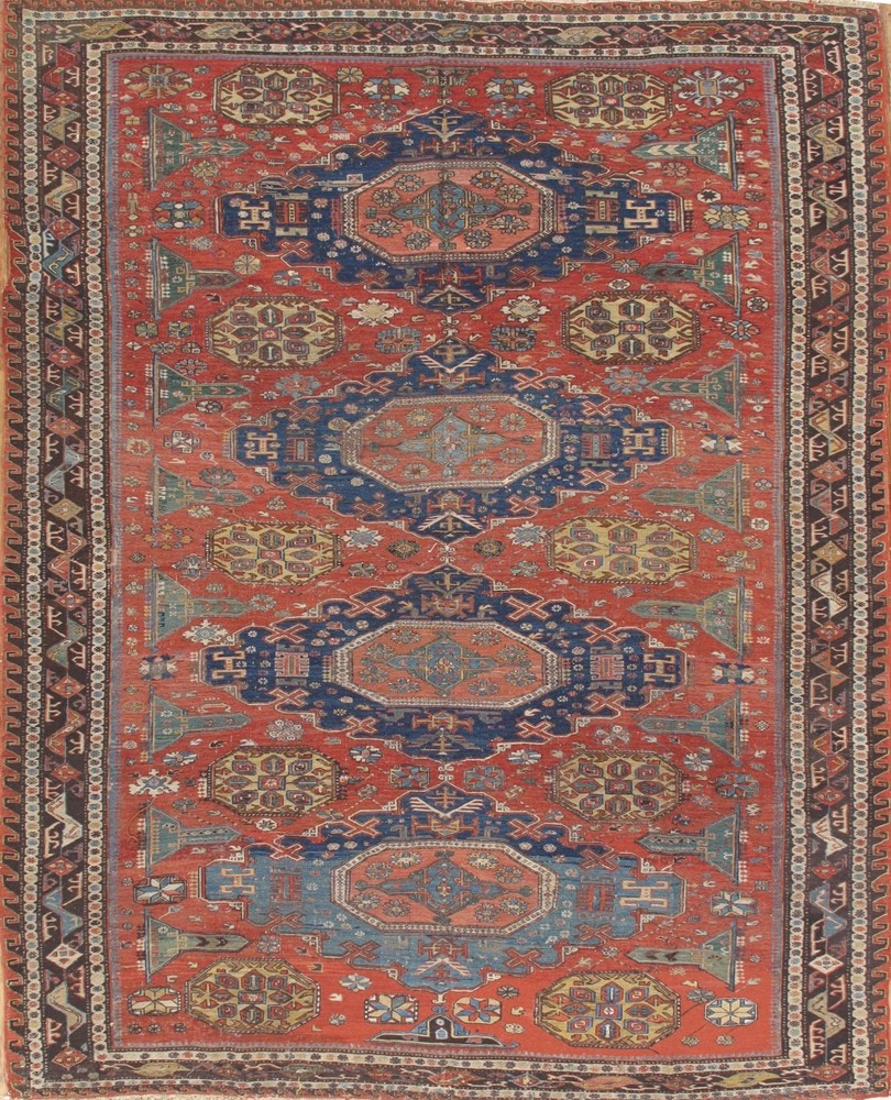antique sumack rug 8062 7.2x8.8