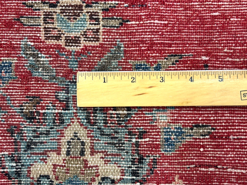 Vintage Hamedan Hand Knotted Wool Tribal Area Rug 4x6 Oriental Carpet Red Blue gallery