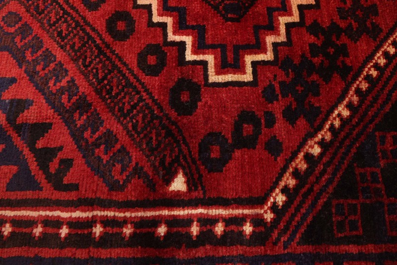 Vintage Traditional Hand-Knotted Area Rug 5'11" x 8'10" Oriental Wool Carpet gallery