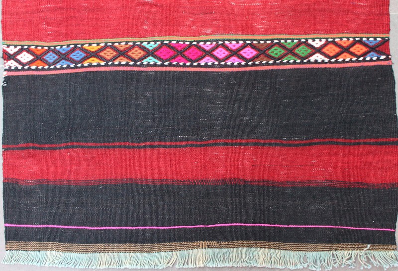Turkish Rug 30''x110'' Oriental Runner Kilim Corridor Kilim Hallway Stairs gallery