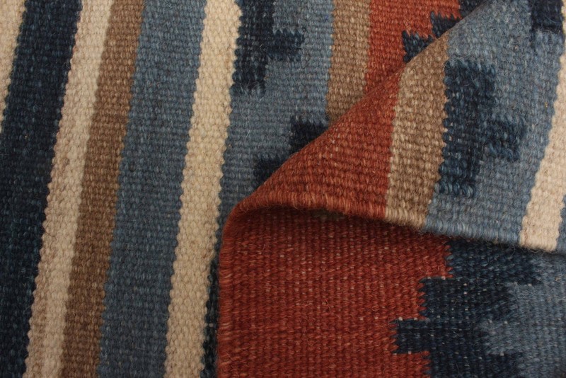 Vintage Hand Woven Area Rug 2'0" x 6'6" Traditional Wool Oriental Carpet gallery