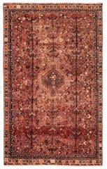 Vintage Traditional Hand-Knotted Area Rug 5’7″ x 8’10” Oriental Wool Carpet