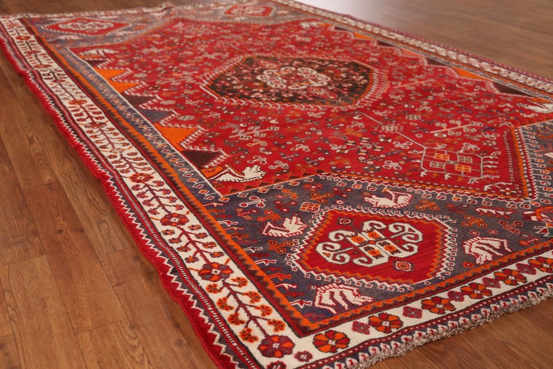 Tribal Vintage Traditional Handmade Wool Nomadic Area Rug 5x9 Living Room Carpet gallery