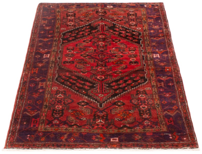 Vintage Traditional Hand-Knotted Area Rug 4'5" x 6'11" Oriental Wool Carpet gallery