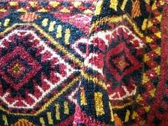 AMAZING 1900 COLORFUL TURKOMAN TORBA FULL PILE WITH GREAT COLORS