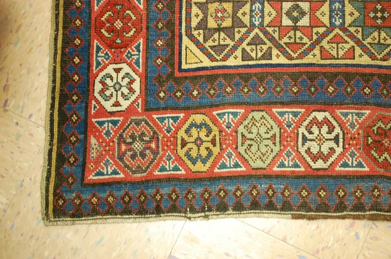 Pre 1900's ANTIQUE RARE CAUCASIAN SHIRVAN RUNNER RUG 3'5"x16' PRIVATE COLLECTION gallery