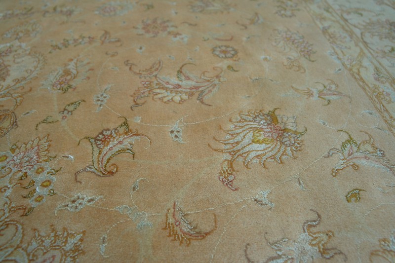 Authentic 7x9ft Antique Handmade Rug 60 Raj KPSI 400 gallery