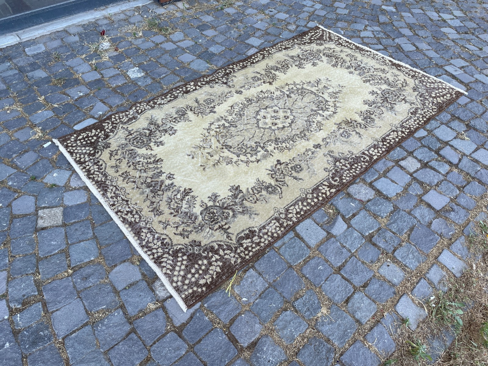 Home Decor Rug, Turkish Vintage Rug, Boho Decor Rug, 3,8 x 6,6 ft gallery