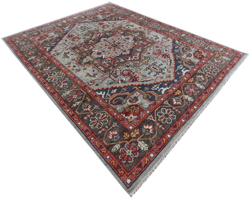 8x10 Hand made Traditional Living Area Rugs, Contemporary Floor Carpet gallery