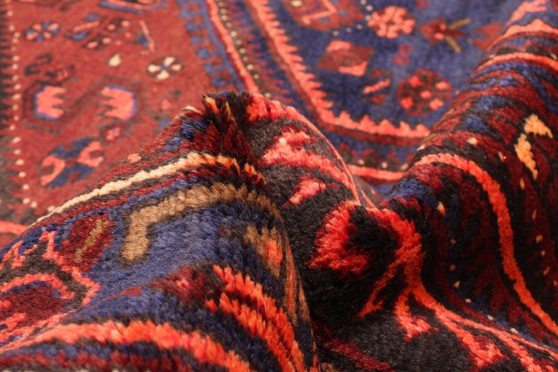 Vintage 5'2" x 7'5" Traditional Hand Knotted Vegetable Dye Wool Area Rug gallery