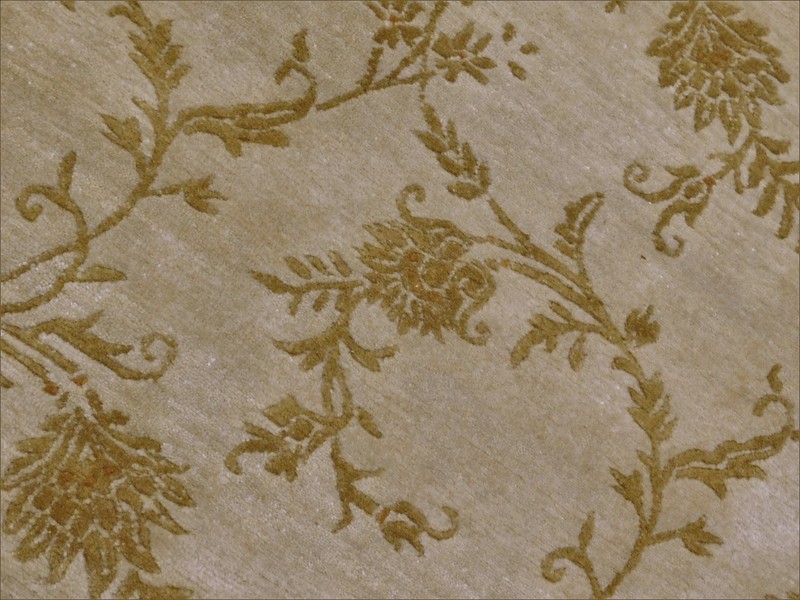 Hand knotted European Style Indian Rug gallery