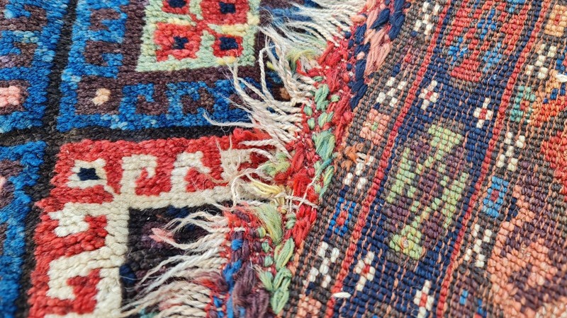 Kurdish rug, Wall decor, 1800s oriental rug, tribal rug, Antique Rug, Baho rug gallery