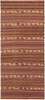 Vintage Hand Woven Area Rug 5'0" x 12'6" Traditional Wool Oriental Carpet gallery