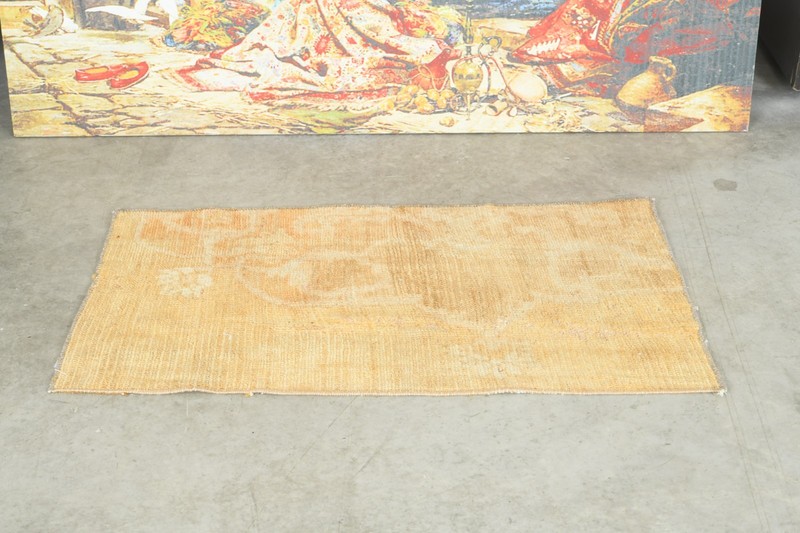 2x3 Turkish Door Mat Rug Hand-Knotted Mini Carpet Vintage Small Rug Boho,596 gallery