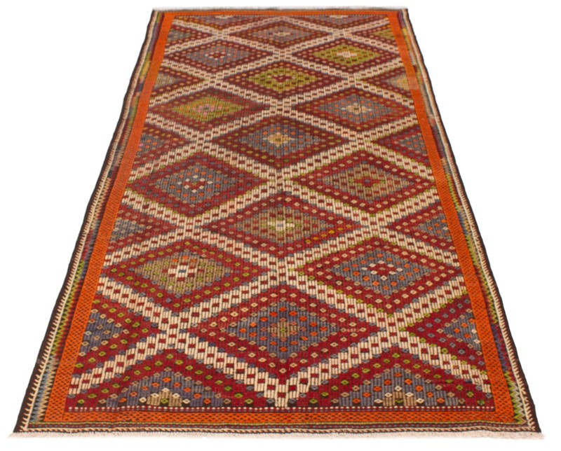 Vintage Hand Woven Area Rug 5'10" x 11'11" Traditional Wool Oriental Carpet gallery