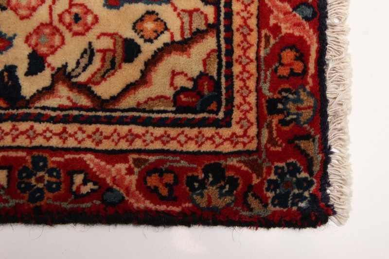 Vintage 1'11" x 4'0" Traditional Hand Knotted Vegetable Dye Wool Area Rug gallery
