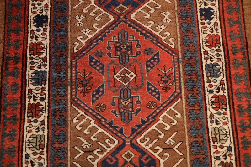 Camel-Hair Serab runner, 1920's - 3'8" x 15'10" gallery