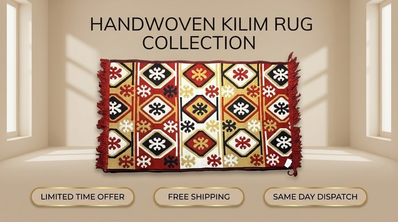 Oushak Turkish Doormat Rug 2x3 BEIGE Vintage Anatolian Handmade Small Kilim Rug gallery