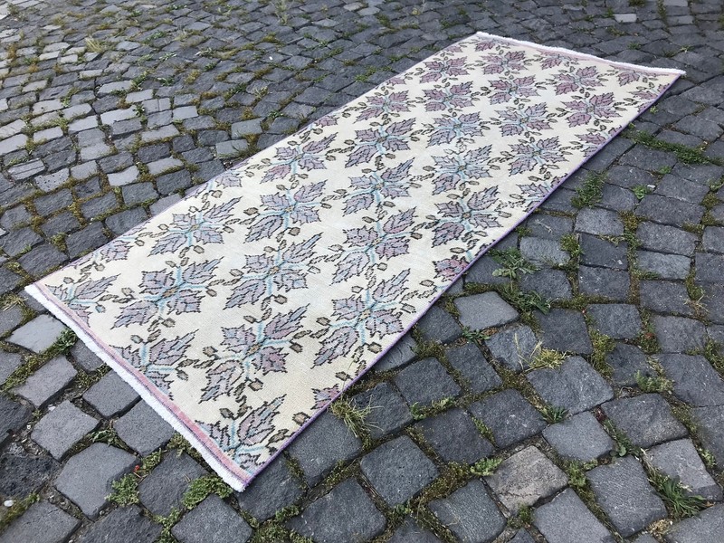 Handmade Rug Turkish Area Rug Vintage Rug Oushak Rug Antique Rug Bohemian Rug gallery