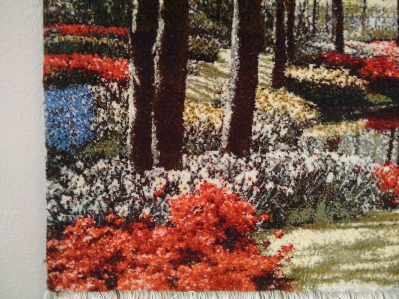GENUINE TABRIZZ PICTORIAL TABLEAU RUG gallery