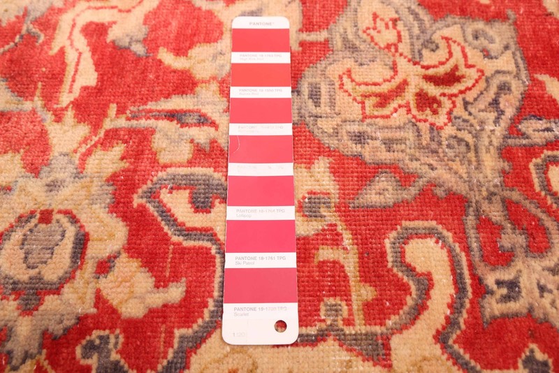 Vintage 9'5" x 12'10" Traditional Hand Knotted Vegetable Dye Wool Area Rug gallery