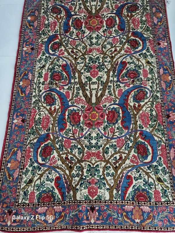 EXCEPTIONAL GENUINE ANTIQUE MIDDLE EASTERN RUG 19TH CENTURY gallery